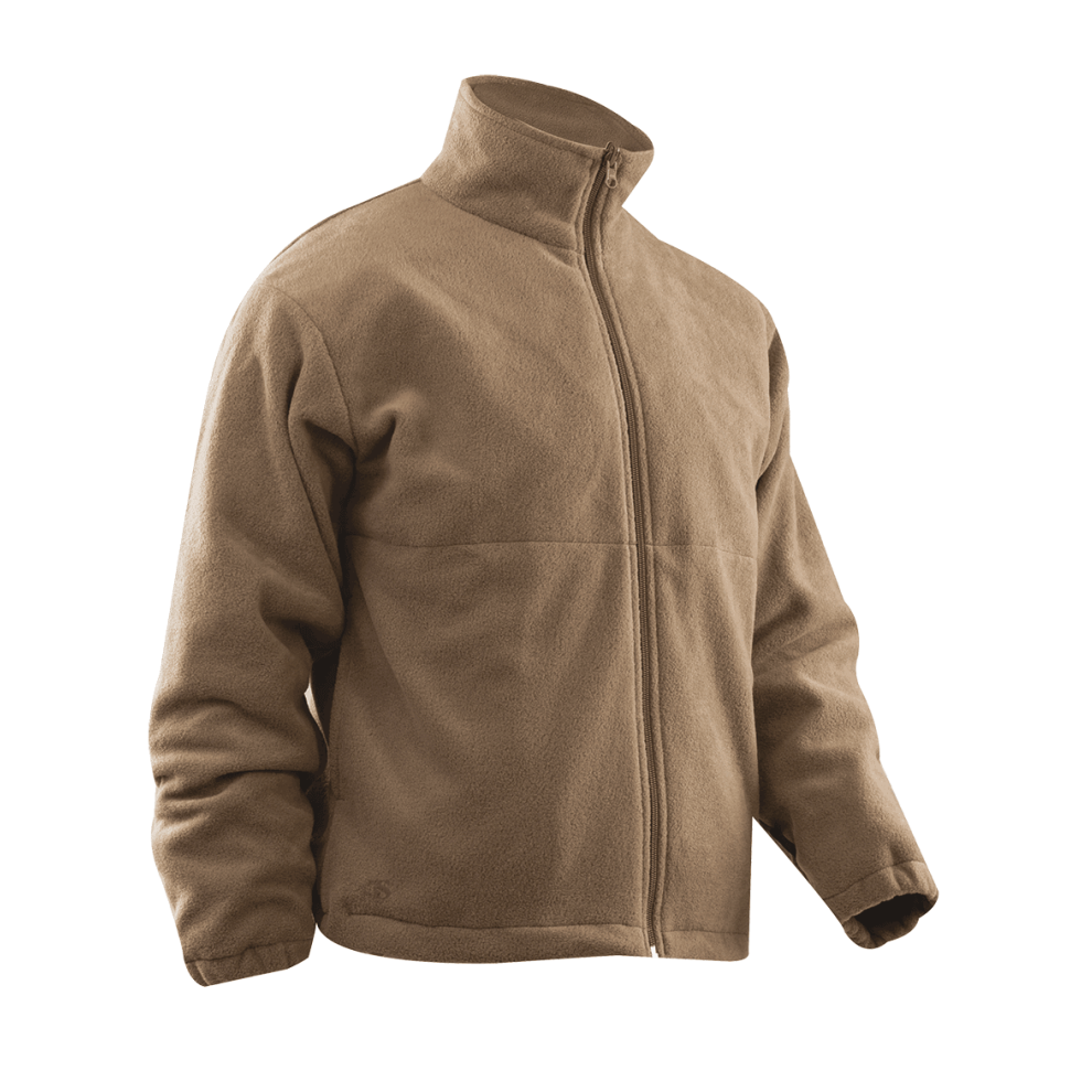 VESTE POLAIRE EN POLAIRE COYOTE POUR HOMMES POLY MICROFLEECE LL