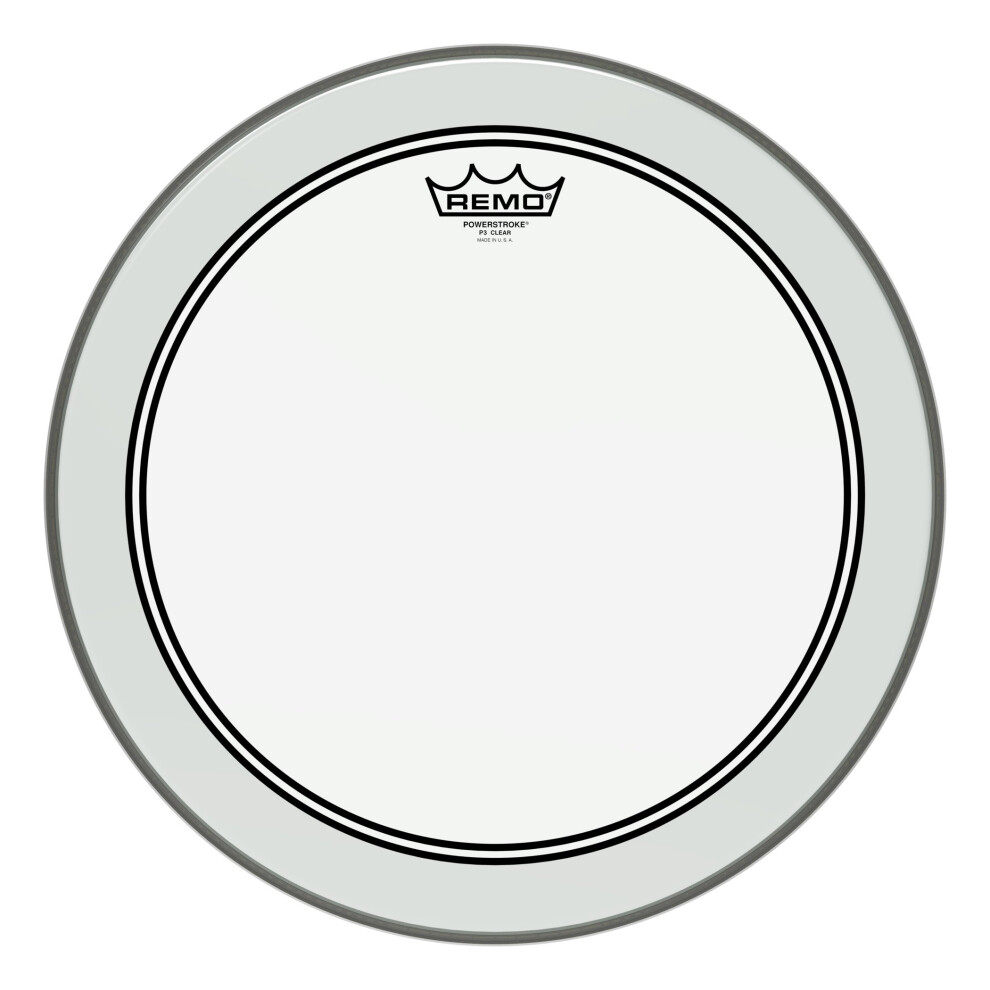 Remo P30316-BP clear Powerstroke 3 Drum Head (16-Inch)