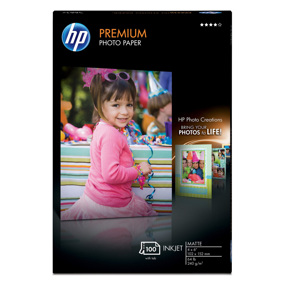 HP Q6563A Premium Photo Paper - Soft Gloss  100 Sheets