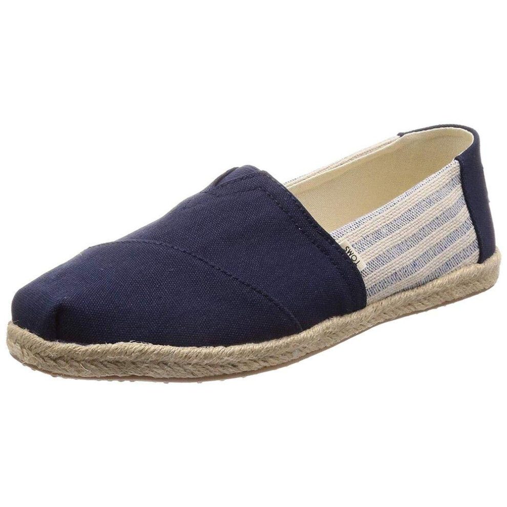 TOMS Women's Navy University Rope 10013504 (Size: 9.5)