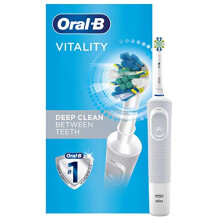Oral-B Vitality FlossAction Electric Rechargeable Toothbrush powered by Braun, 1 Count