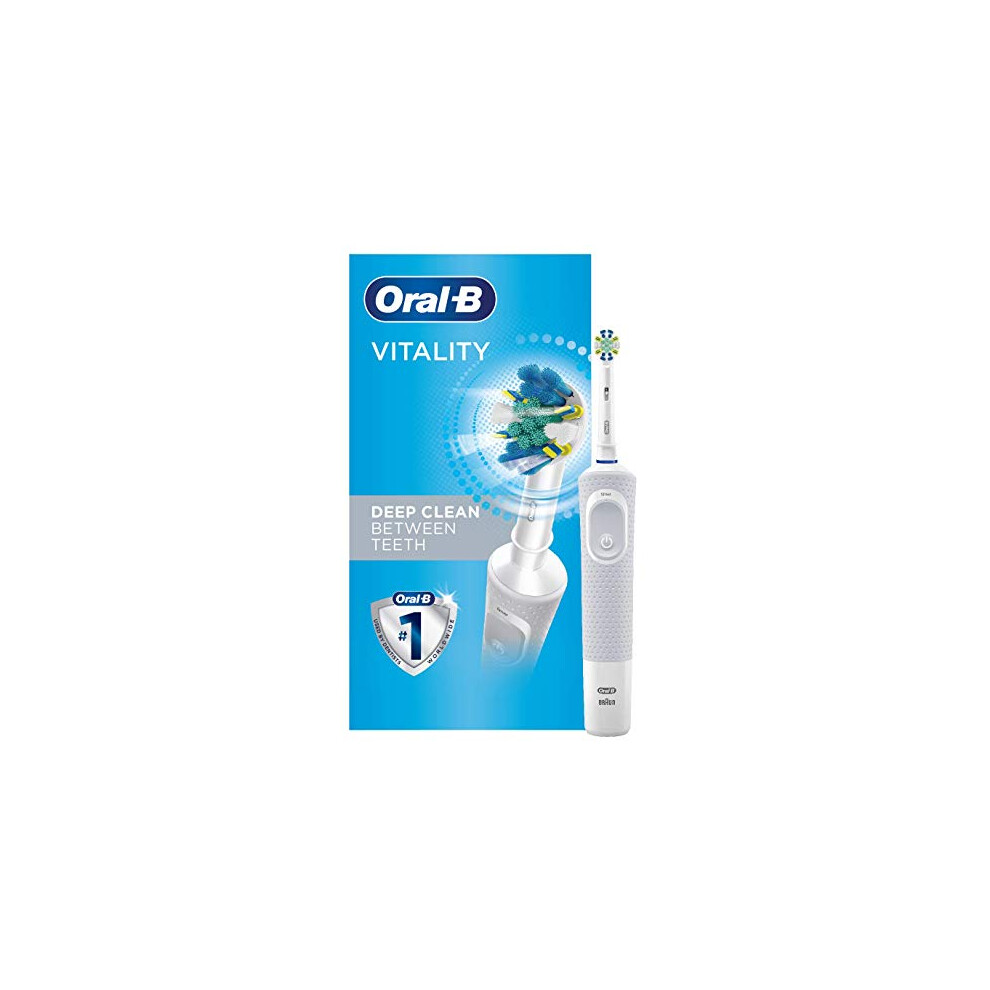 Oral-B Vitality FlossAction Electric Toothbrush  White