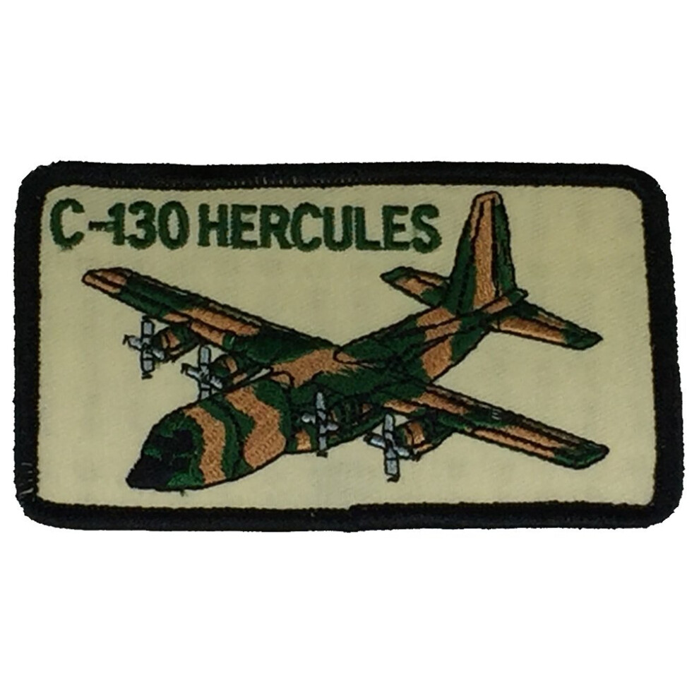 C-130 Hercules Patch - Color - Veteran Owned Business.