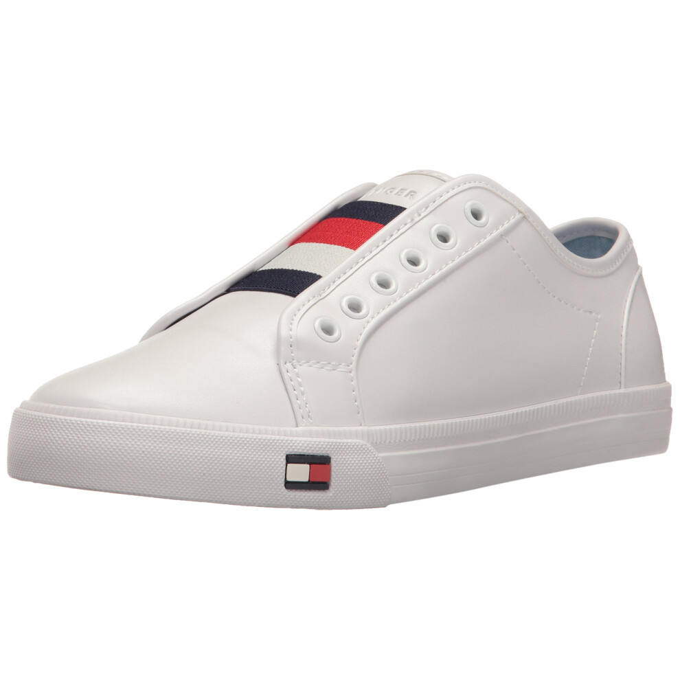 Tommy Hilfiger womens Anni Slip On Sneaker  White  6 US