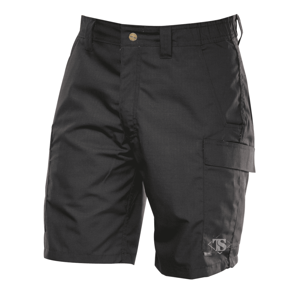 SHORT ST CARGO 9"""" NOIR HOMME POLY COTON L:28 L:9