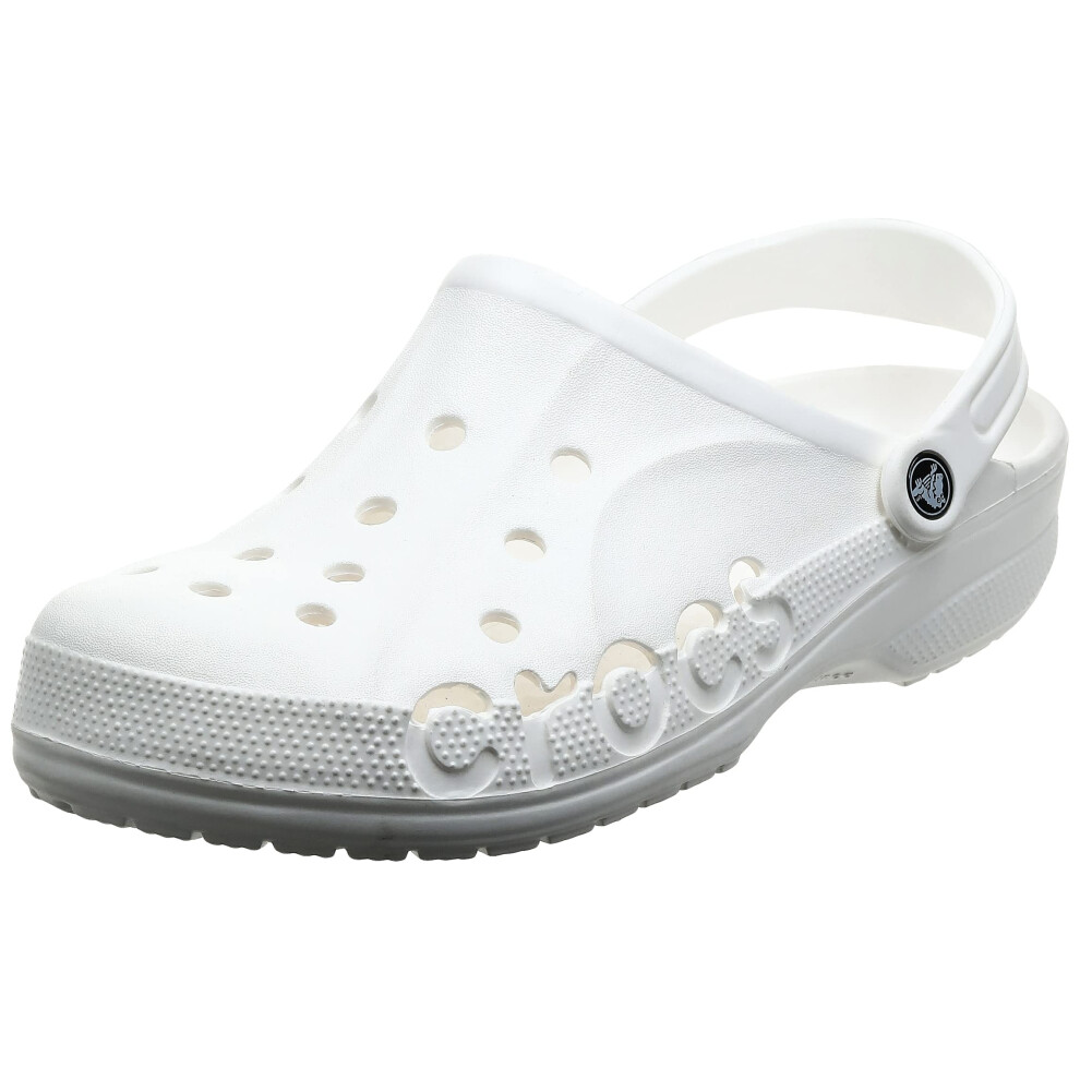 crocs Baya clog (Unisex) White Mens 8  Womens 10 Medium