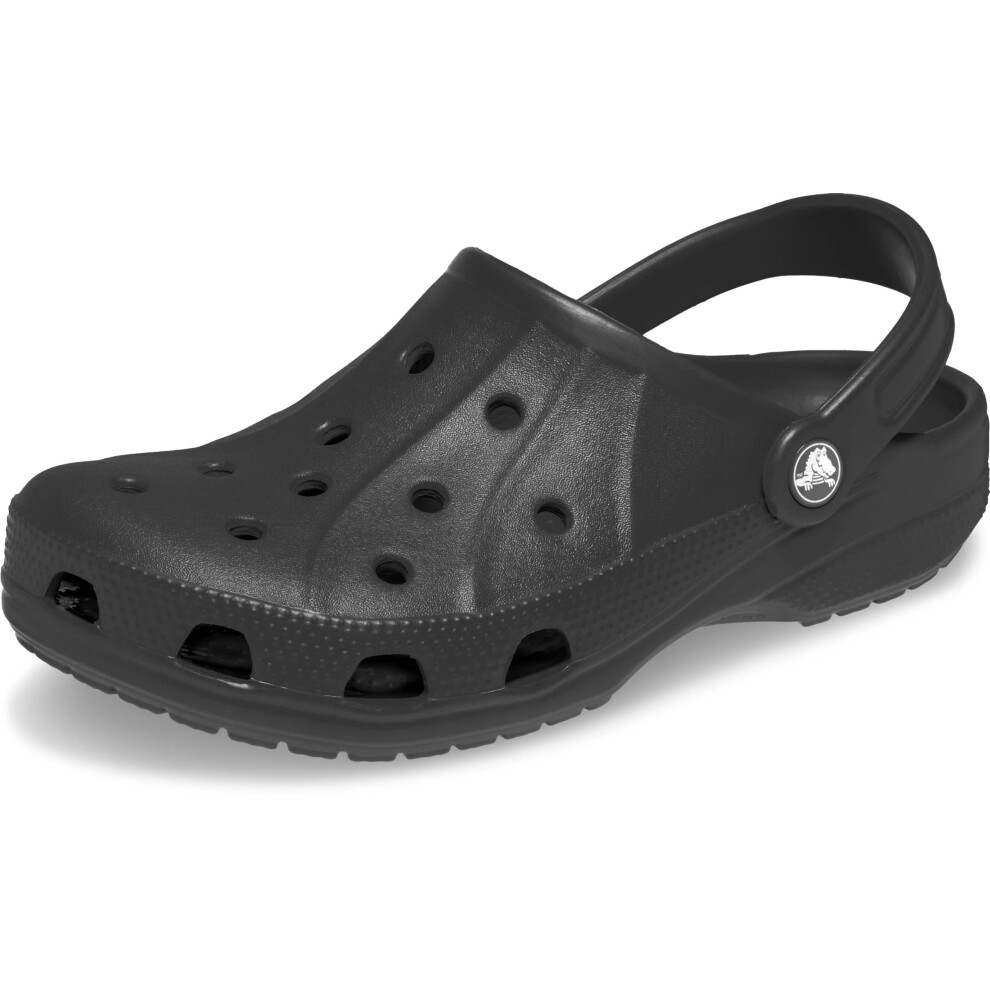 crocs Mens and Womens Ralen clog  Black  8 Women  6 Men