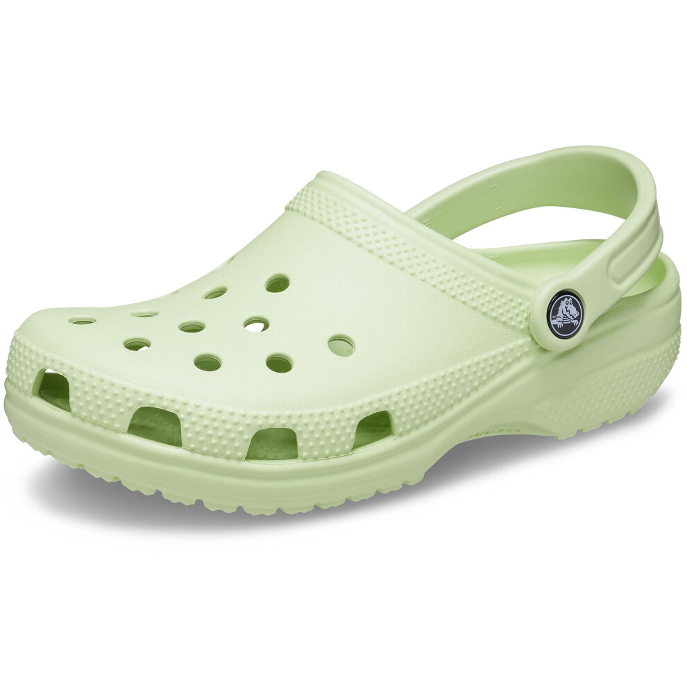 crocs Unisex-Adult classic clogs celery  15 Men17 Women