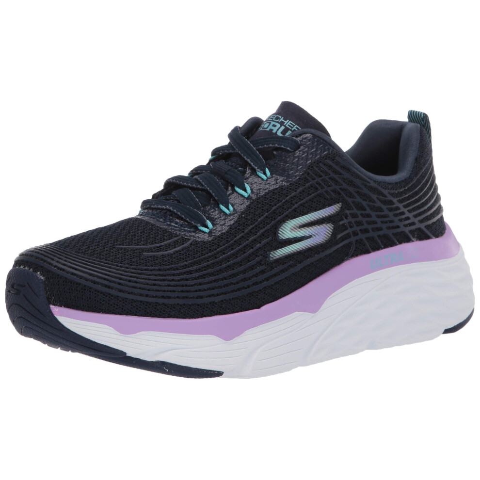 Skechers womens Max cushioning Elite   NavyLavender   6