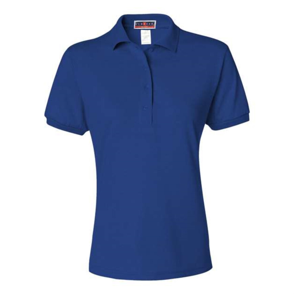 JERZEES Chemise de sport Spotshield 50/50 pour femmes - Royal S