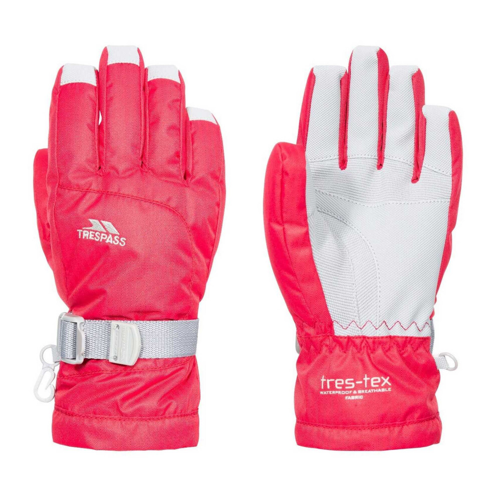 (8/10 Years, Red) Trespass Childrens/Kids Simms Waterproof Gloves