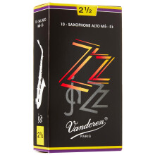 Vandoren SR4125 Alto Sax ZZ Reeds Erossg 2,5; 10-es doboz