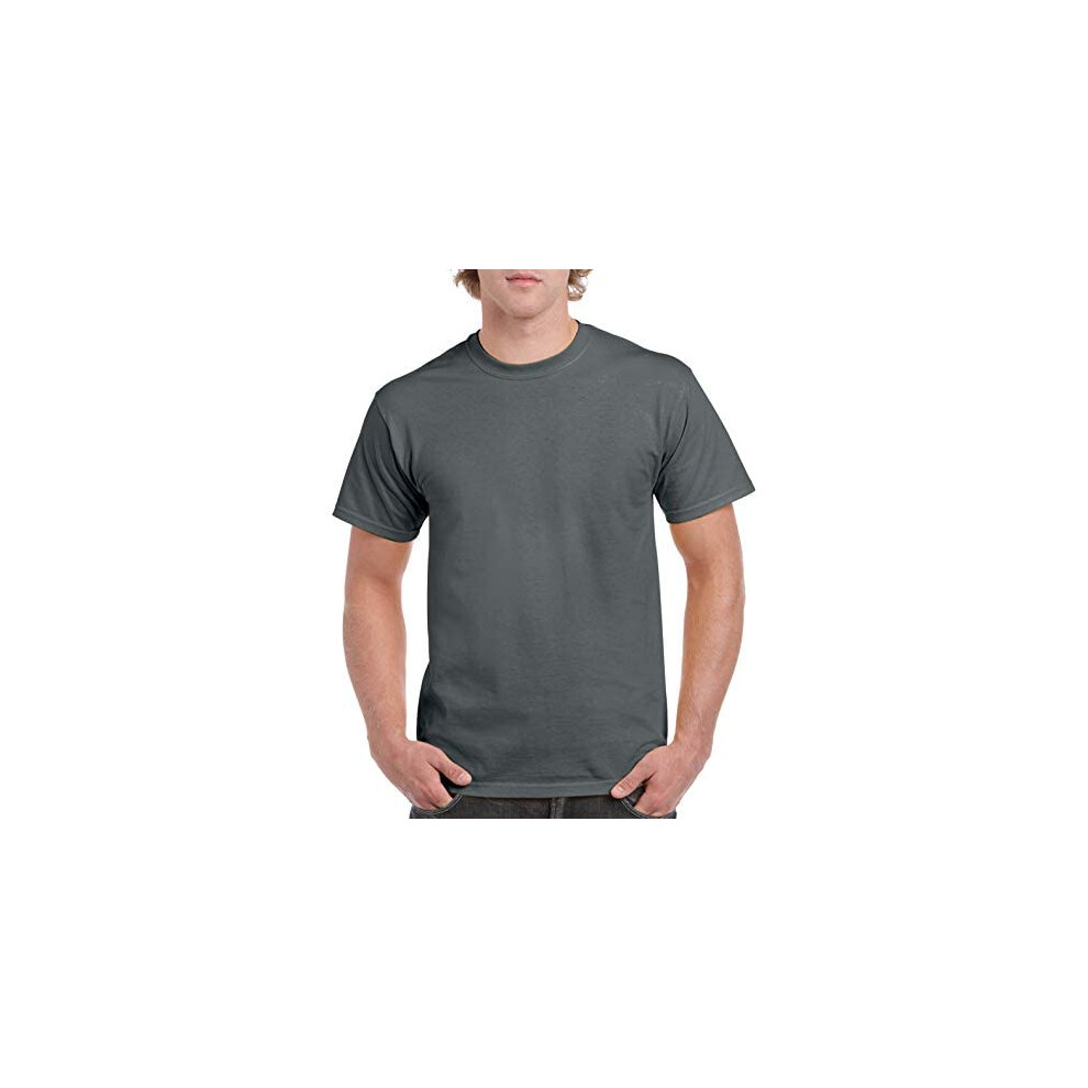 Gildan Blank T-Shirt - Unisex Style 5000 Adult Charcoal