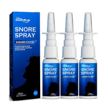 3pcs 30ml/bottle Breath Nasal Spray Anti Snoring  Good Sleeping  Breath Health Care