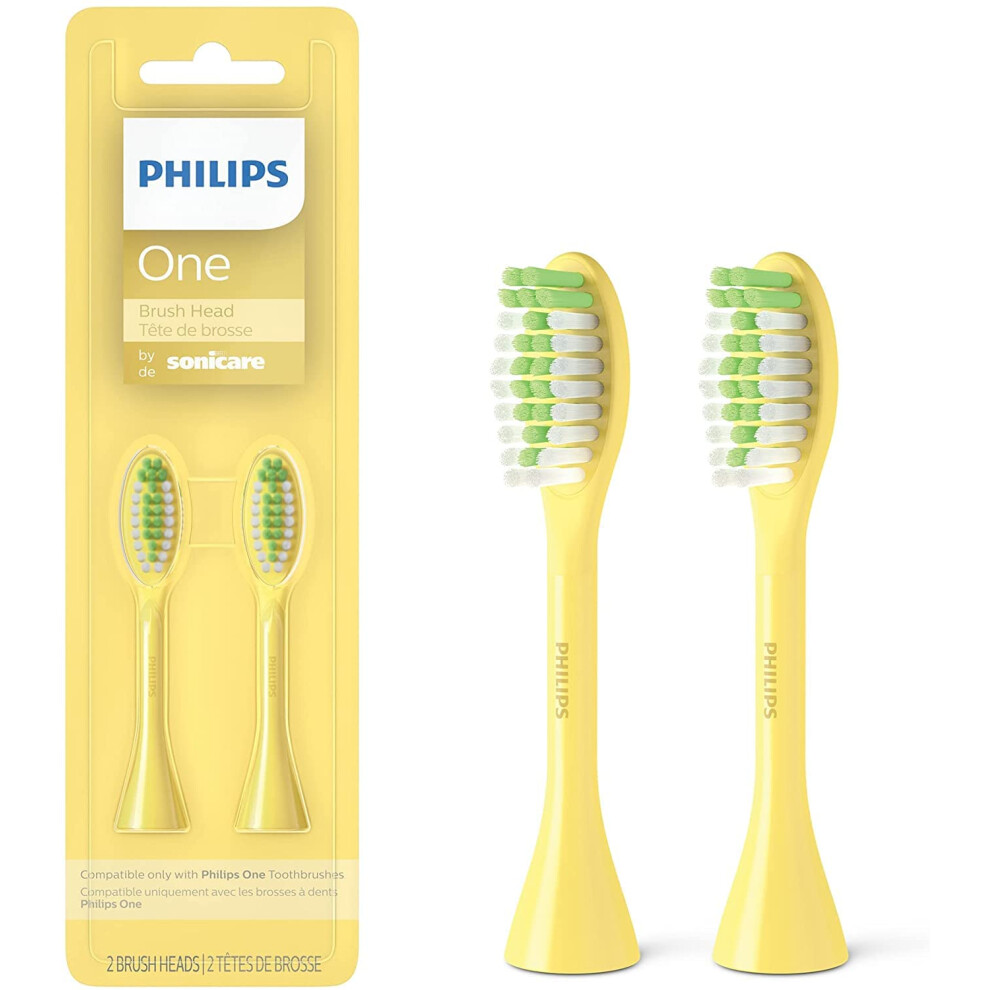 PHILIPS One by Sonicare  2 Brush Heads  Mango  BH1022/02