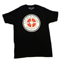 T-shirt nera da uomo Scrubs Sacred Heart Hospital - Piccola