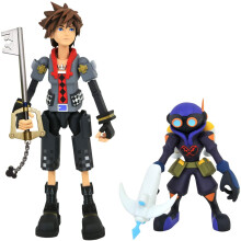 Diamond Select Toys Kingdom Hearts 3: Toy Story Sora & Air Soldier Heartless Select Action Figure Two Pack Multicolor (JAN198861)