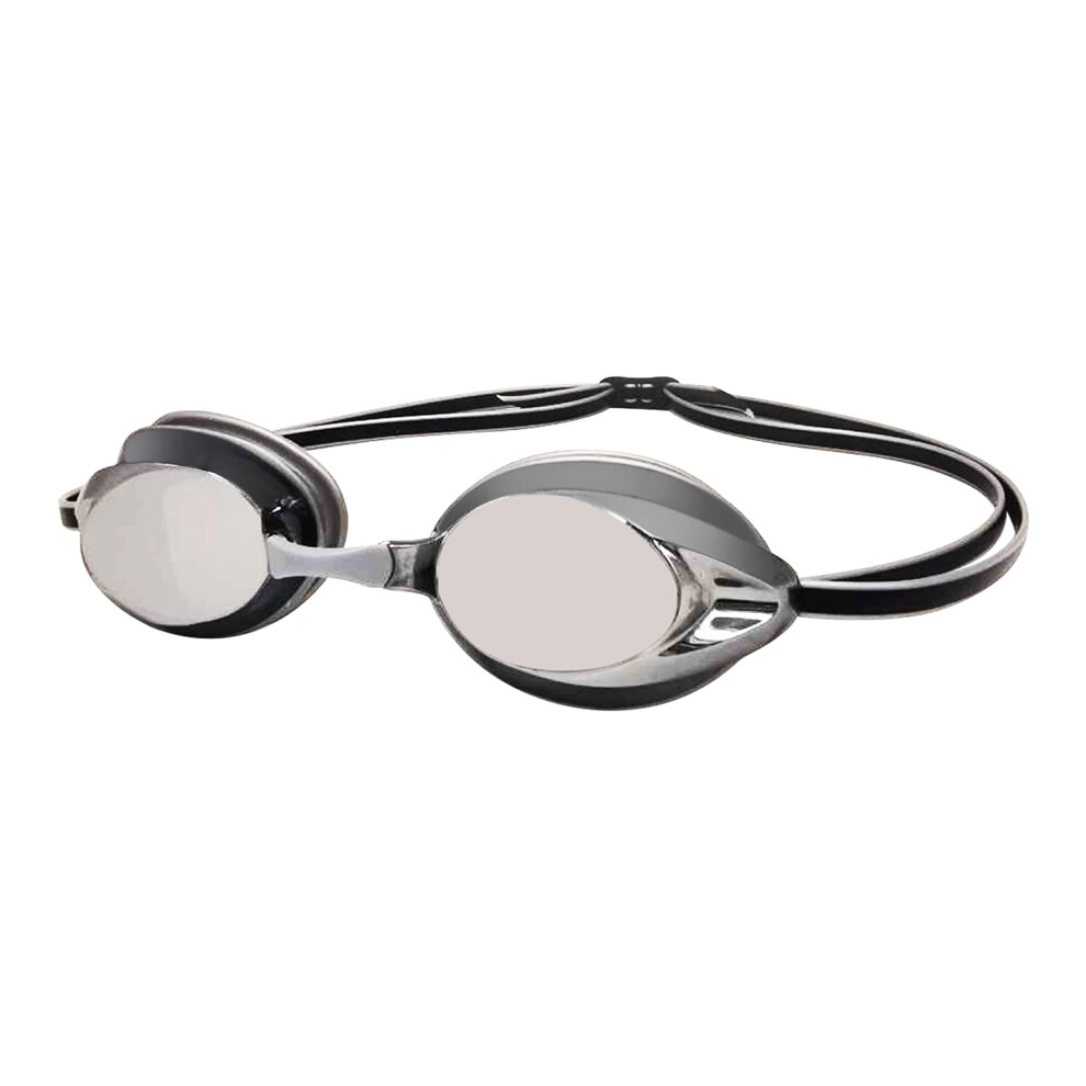 Amazon Basics Unisex-Adult Swim goggles  Mirrored-Silver