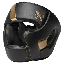 Hayabusa T3 Casco MMA regolabile - Nero/Oro Medio