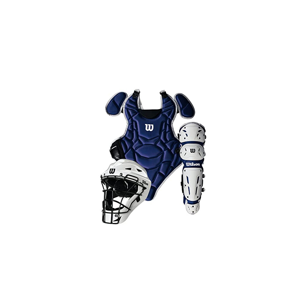 WILSON EZ gear 20 catchers gear Kit - Royal  SmallMedium