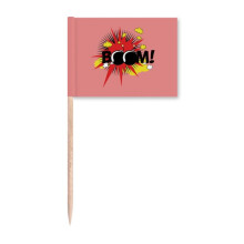 Clouds Boom Spark Art Deco  Fashion Toothpick Flags Marker Topper Party Decoration