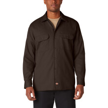 Dickies Miesten pitkhihainen typaita Tummanruskea X-Large