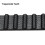 2x 142xl Rubber Timing Belt Synchronous Closed Loop Timing Belt Pulleys 10mm Width 2