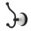 Kingston Brass BA1117MB Victorian Robe Hook  Matte Black 1