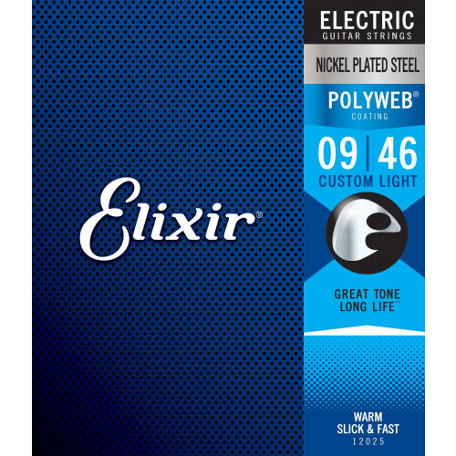 Elixir Strings Electric guitar Strings (12025)-Pack of 1
