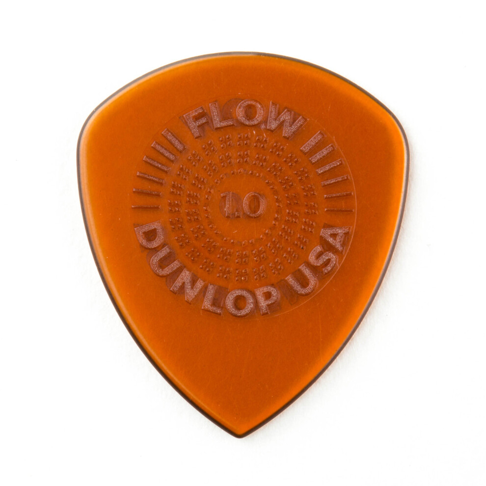 Jim Dunlop Flow Standard gripA10mm guitar Picks (549P10)