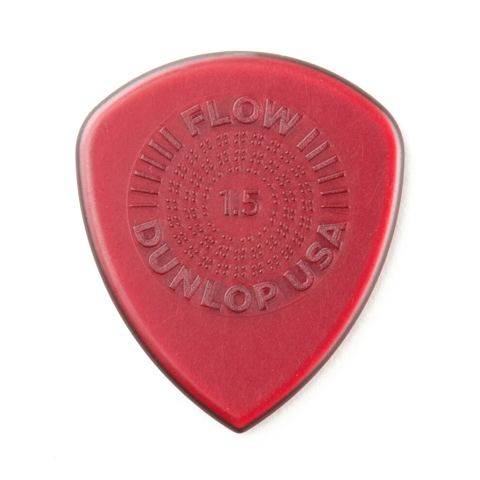 Jim Dunlop Flow Standard gripA15mm guitar Picks (549P15)