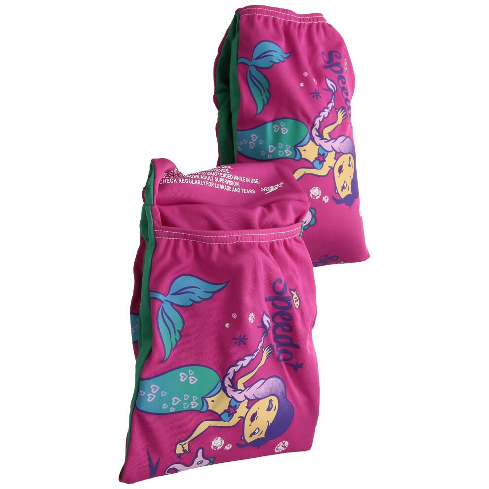 Speedo Unisex-Child Swim Arm Bands Begin to Swim   Berry