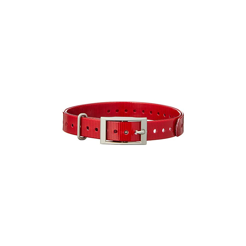 Garmin 3/4-Inch Red Collar Strap for Garmin Delta Series