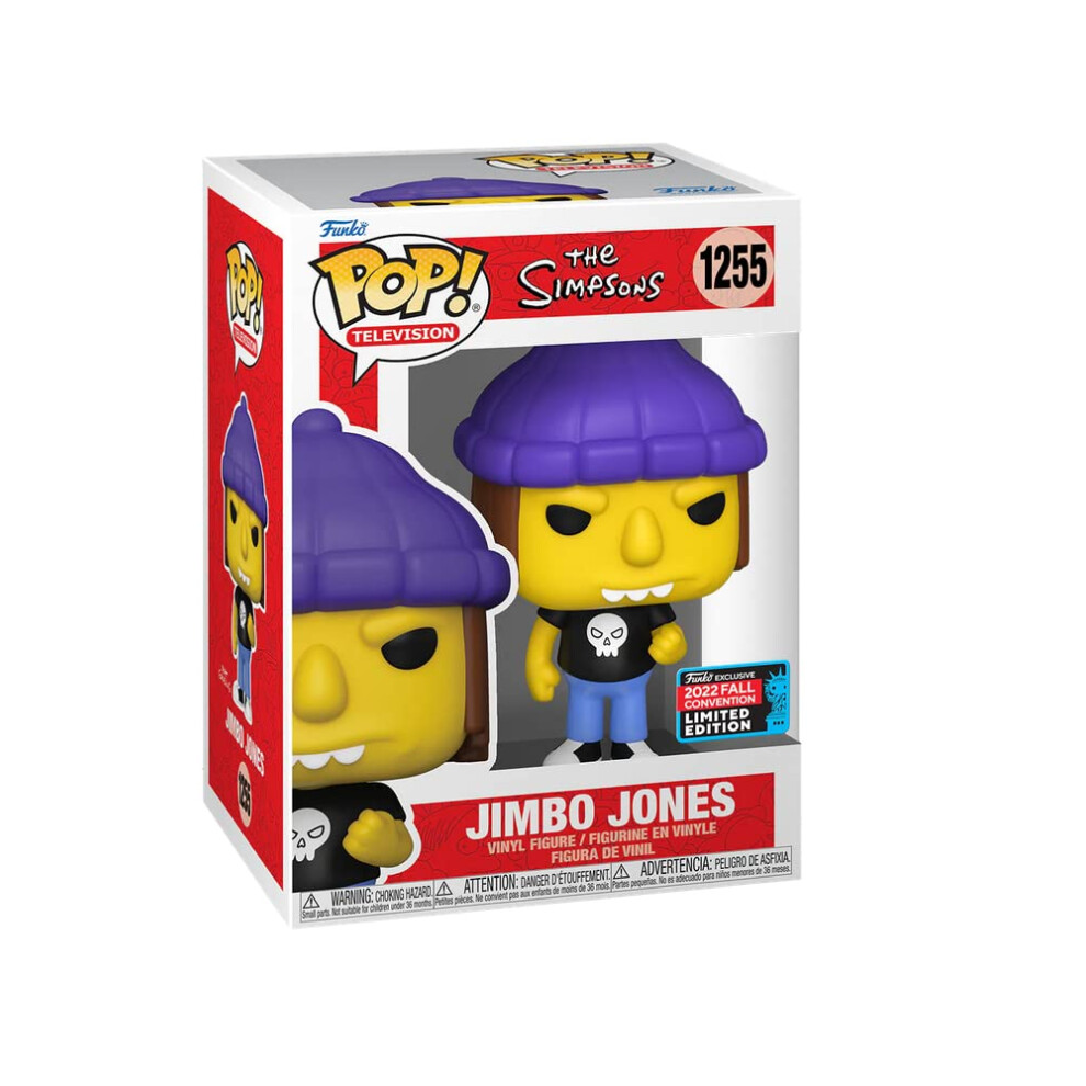 Funko Simpsons Jimbo Jones Pop NYCC 2022 Exclusive Shared