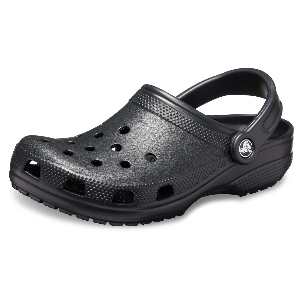 crocs Unisex classic clog Black Mens 13  Womens 15 Medium