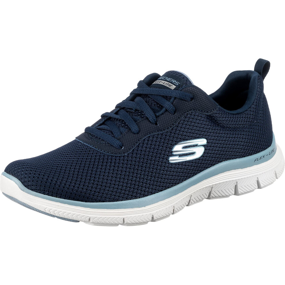 Skechers Flex Appeal 40 - Brilliant Vie Navy Blue 5 B (M)