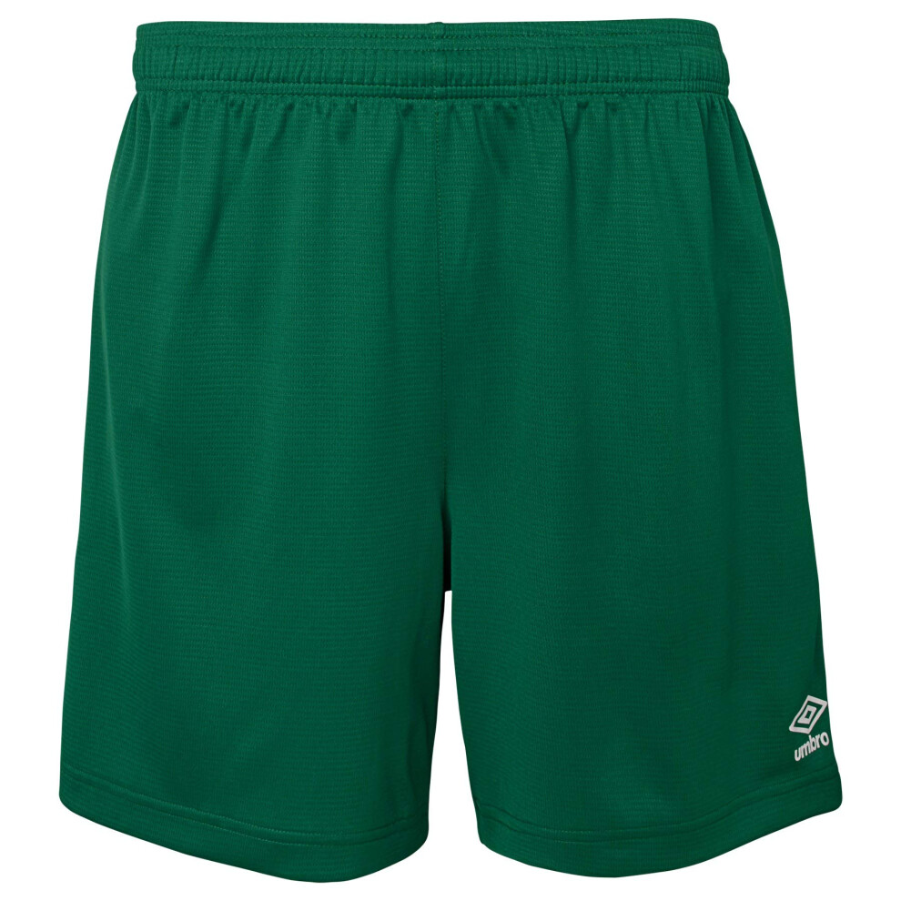 Umbro unisex child Field Shorts  Forest Green  X-Large US