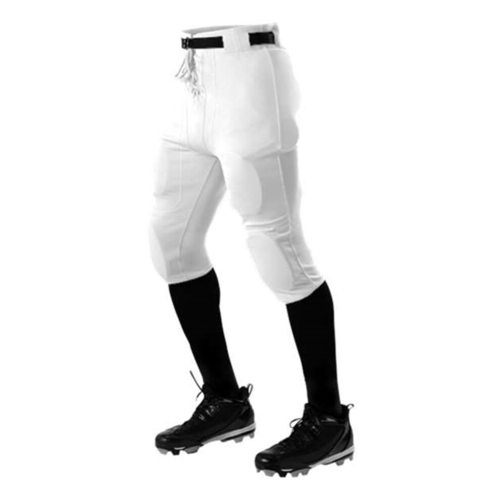 Pantalon d'entra   nement de football pour jeunes Alleson Athletic - Blanc S