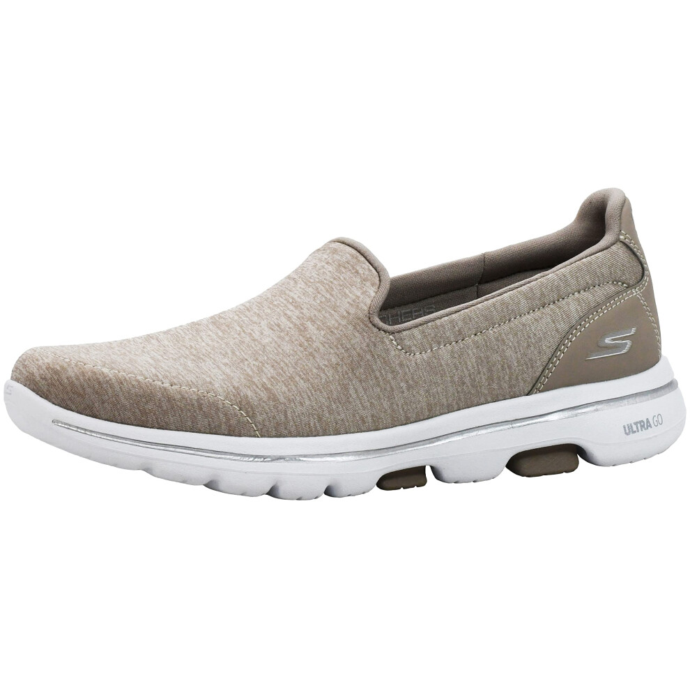 Skechers Women's GO Walk 5-Honor Sneaker  Taupe  9.5 M US