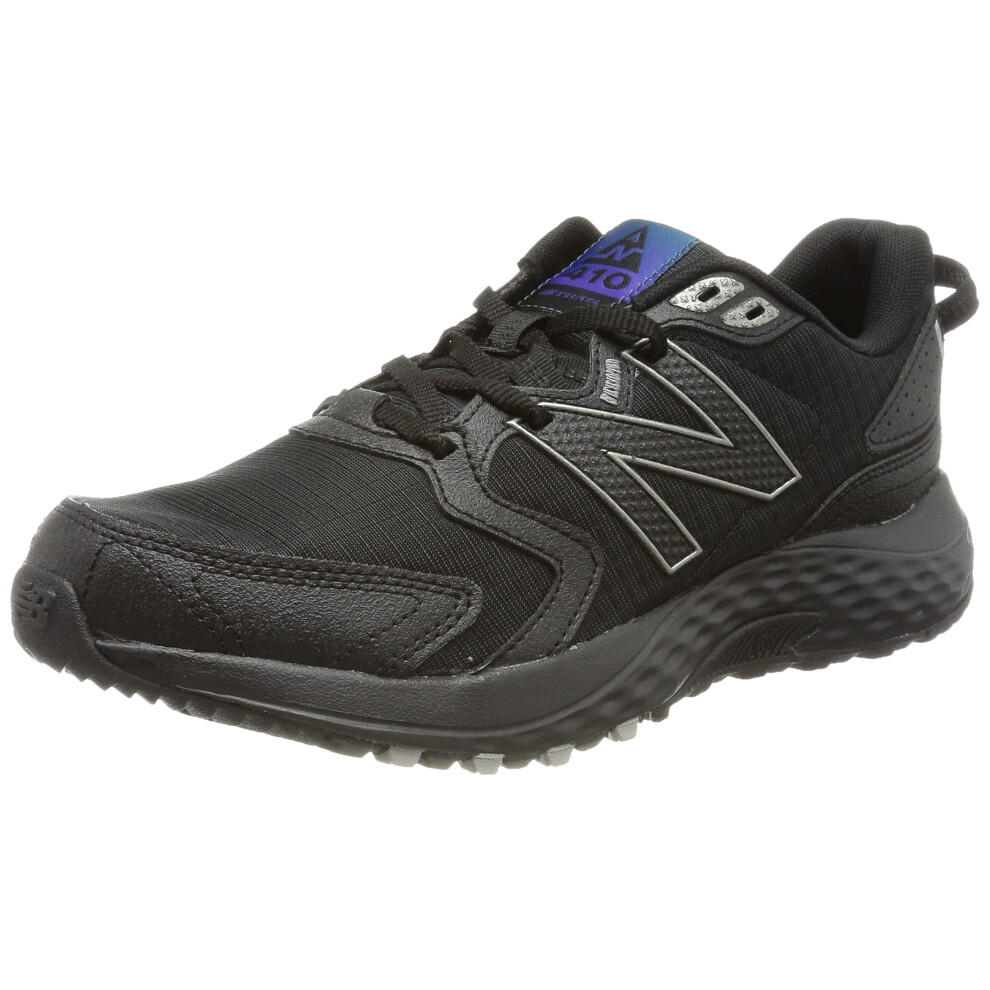 New Balance Mens 410 V7 Trail Running Shoe  BlackBlack  7