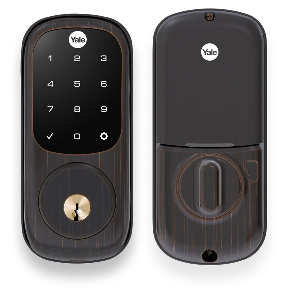 Yale Assure Lock - Touchscreen Keypad Door Lock in Bronze