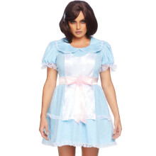 Leg Avenue 2 PC Creepy Sibling enthlt die Farbe Blau/Wei