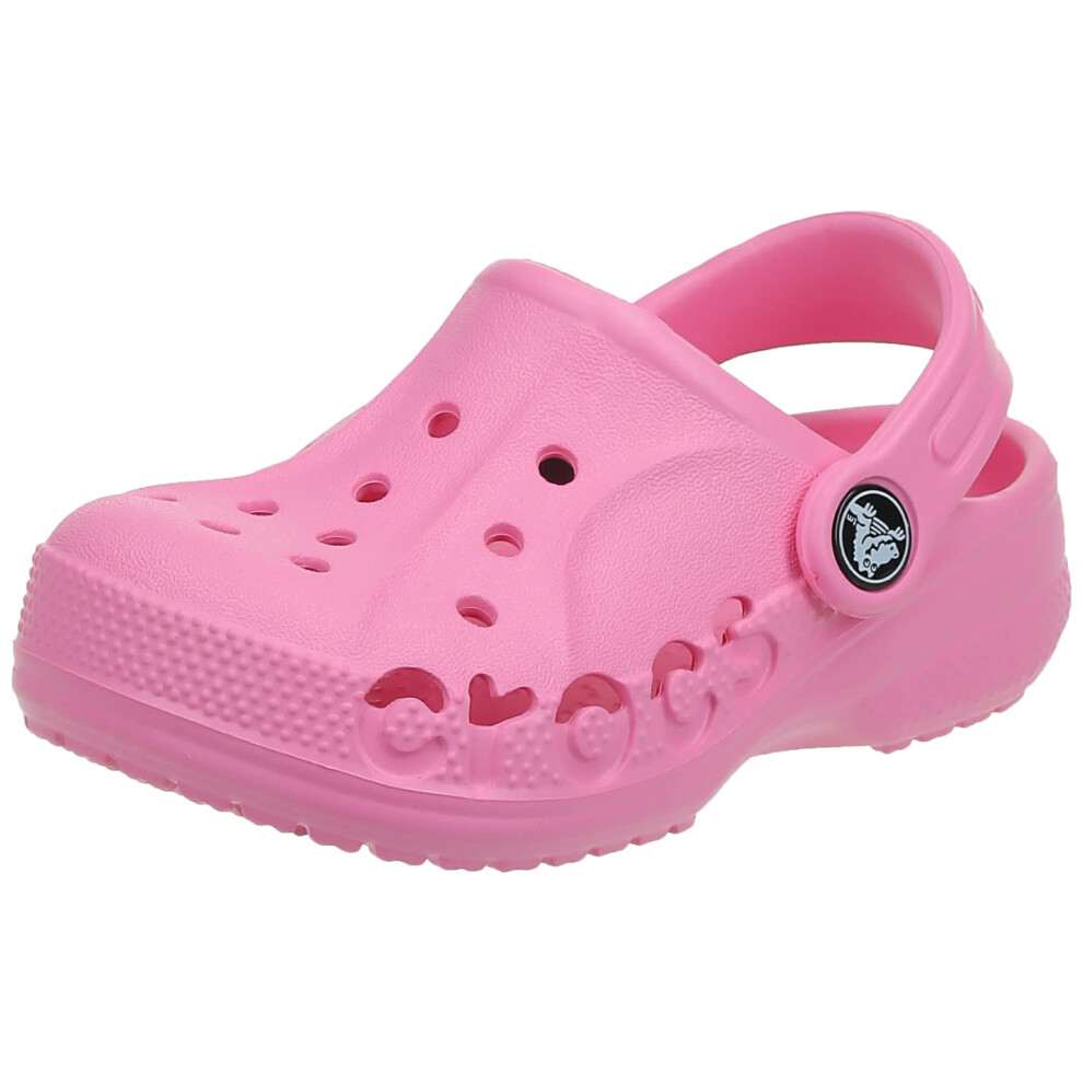 Crocs Kids' Baya Clog  Pink Lemonade  12 US Unisex Little