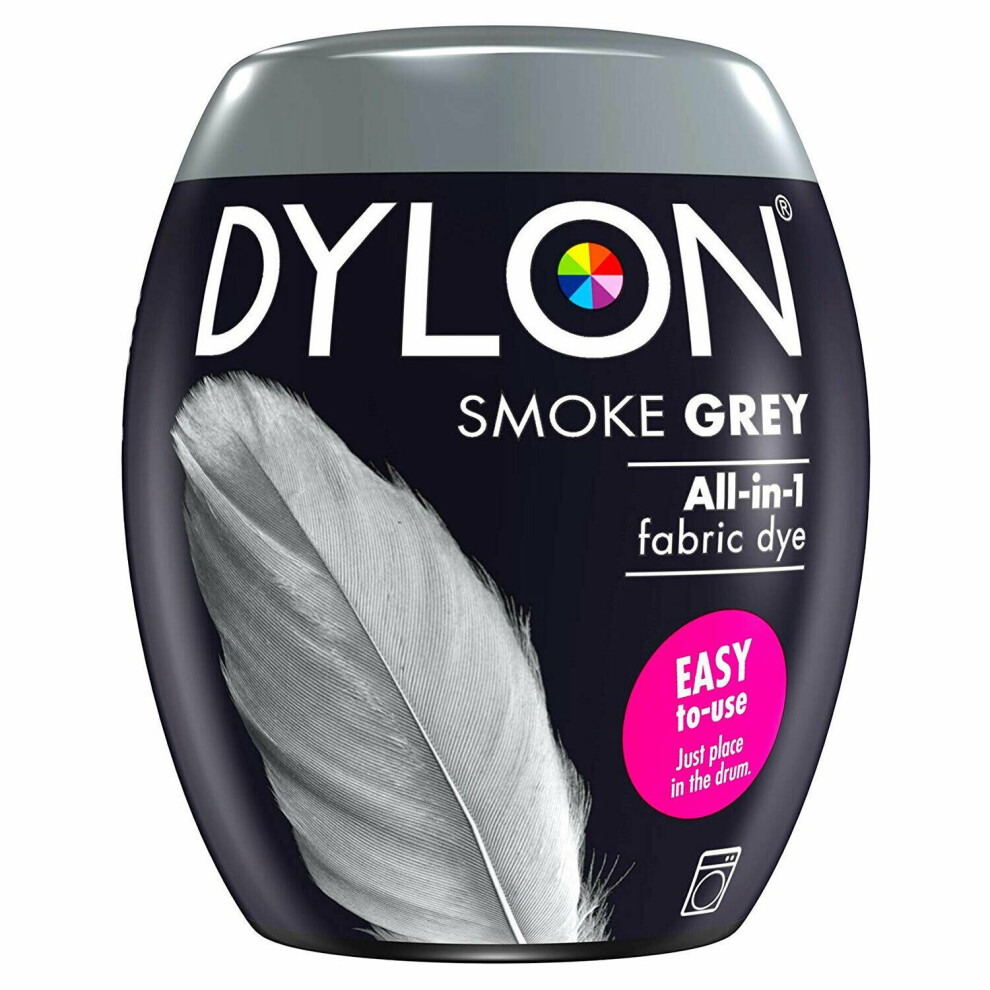 (Smoke Grey ) DYLON Washing Machine Dye Pod for Clothes