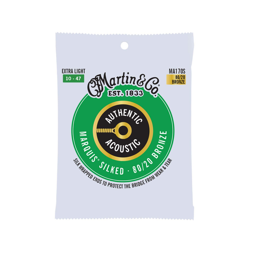 Martin Authentic Acoustic guitar Strings - Marquis Silked