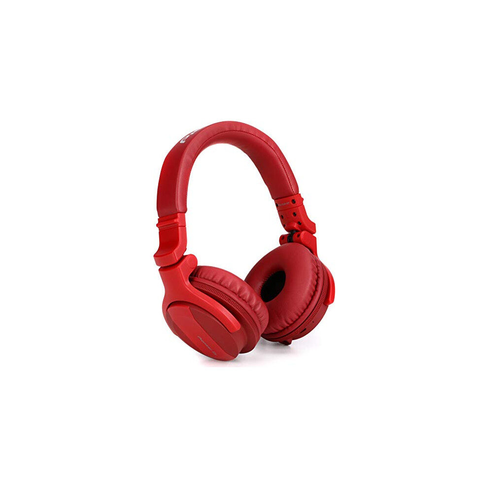 Pioneer DJ HDJ-cUE1BT On-Ear Bluetooth DJ Headphone - Red