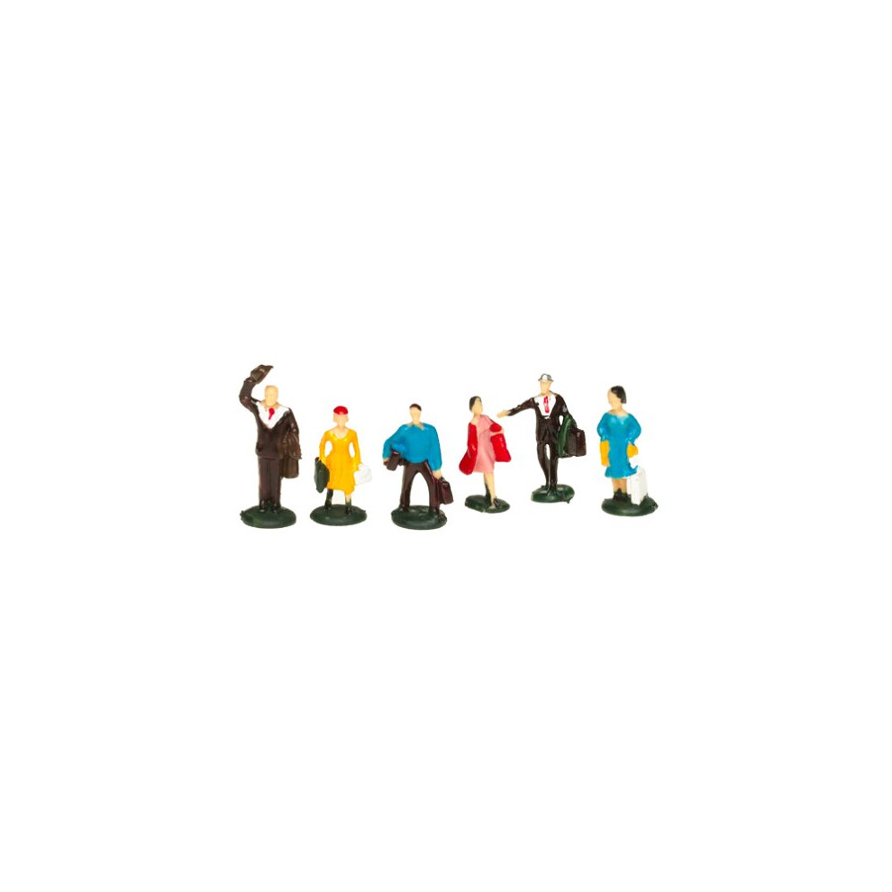 New Bachmann Trains - Figures - Waiting Passengers - Ho Scale