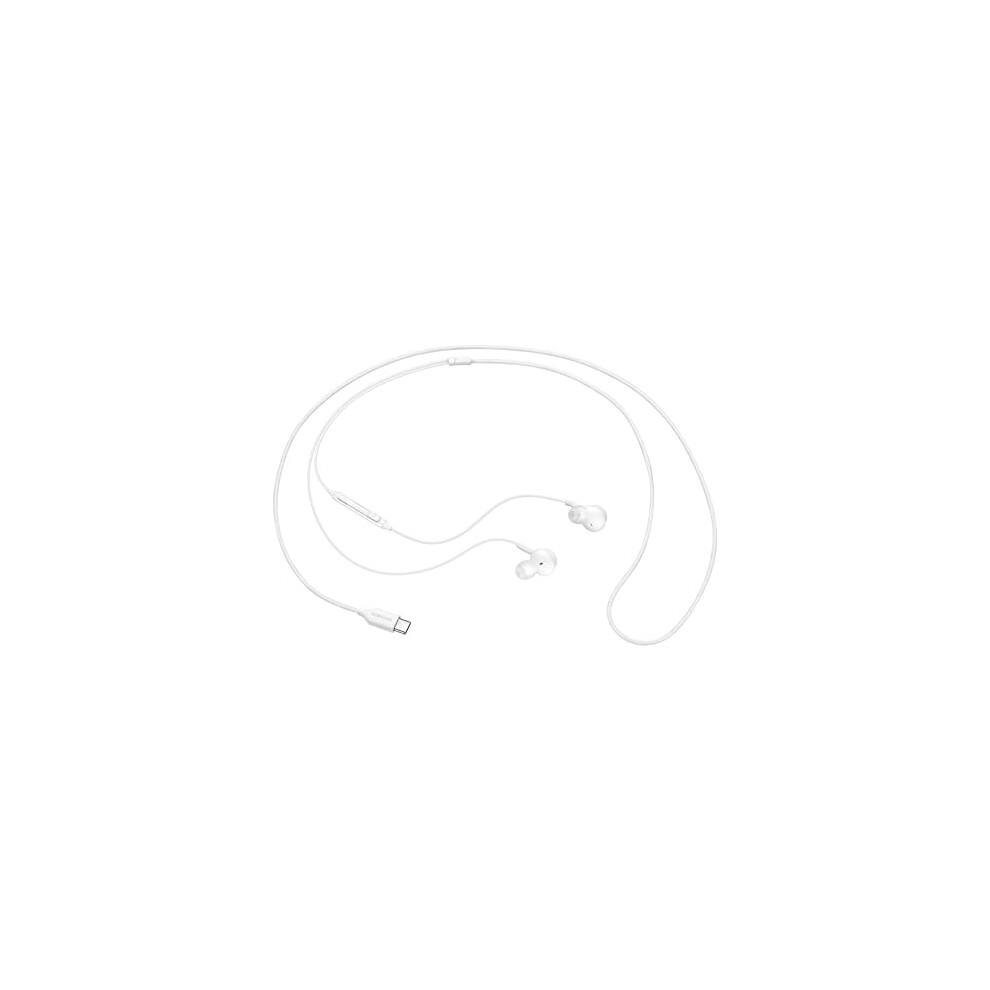 Samsung Usb Type-C Earphones Eo-Ic100bbegww Black (White)
