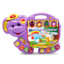 VTech Touch and Teach Elephant, Lila