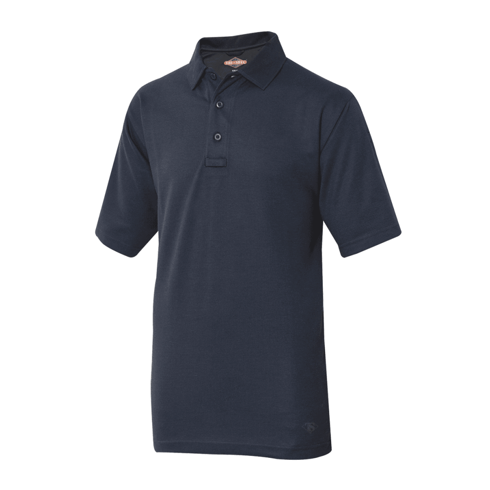 POLO ORIGINAL     MANCHES COURTES BLEU MARINE HOMME POLY COTON L